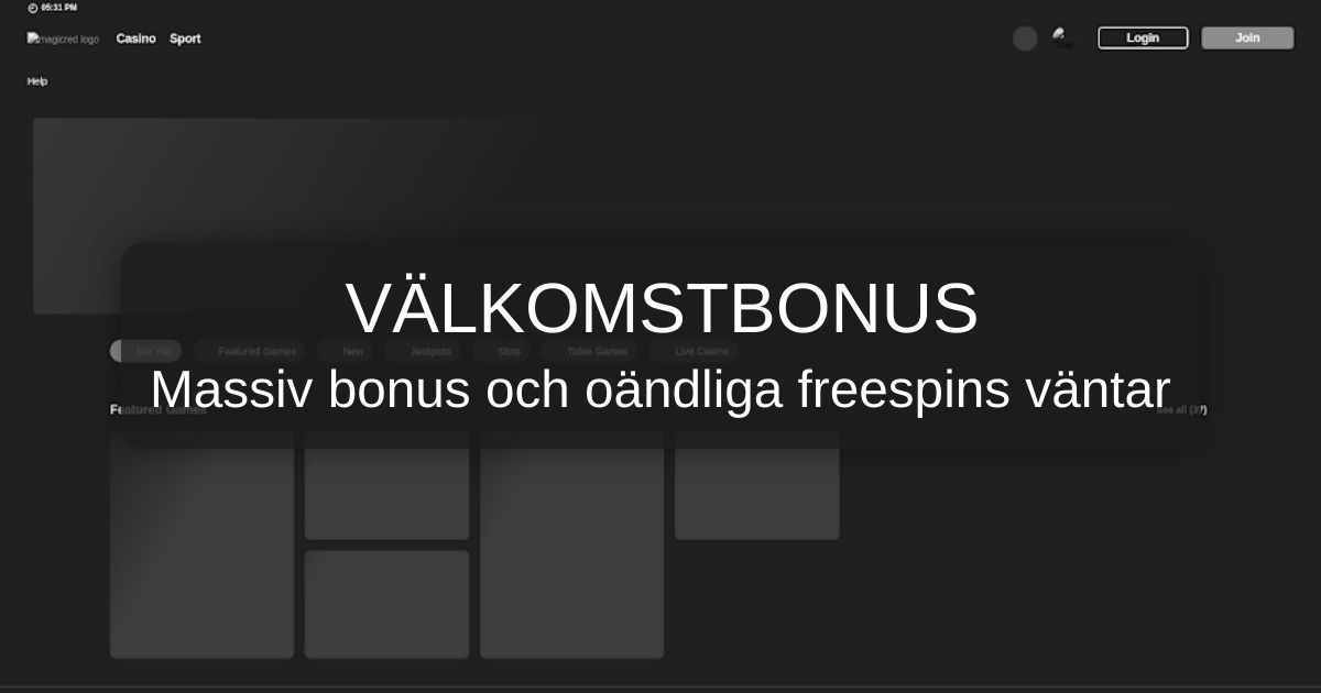 Magic Red för svenska spelare